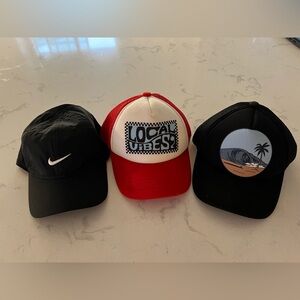 Three Toddler Hats, like new